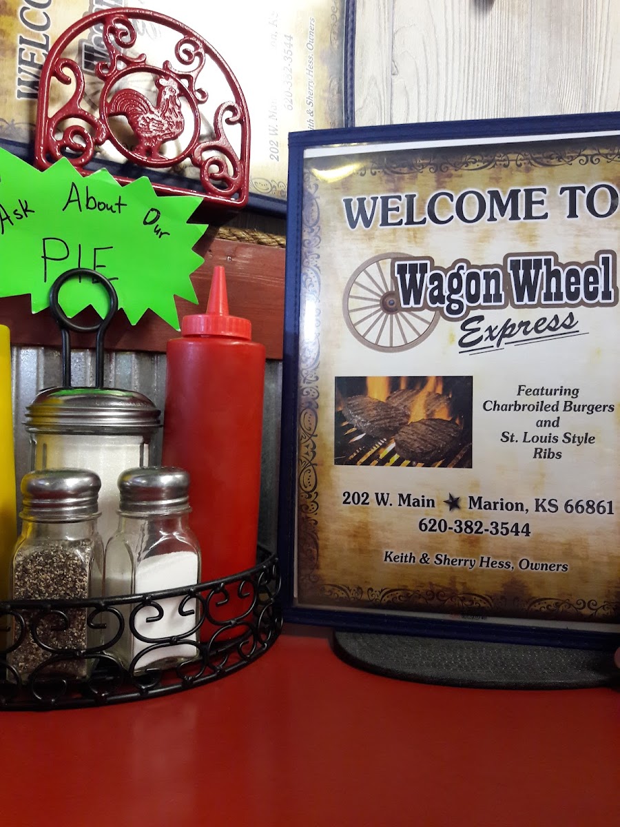 Menu Wagon Wheel Express-5